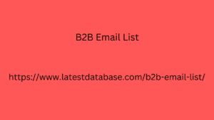 Business Email List